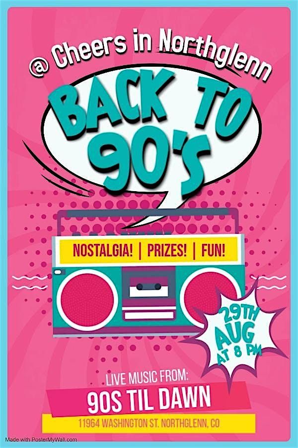 90's Night at Cheers