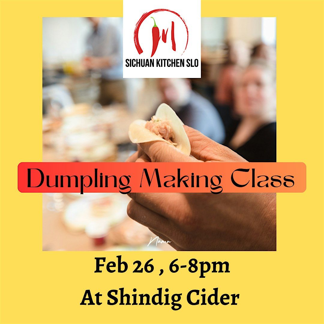 Dumpling Making Class at Shindig Cider