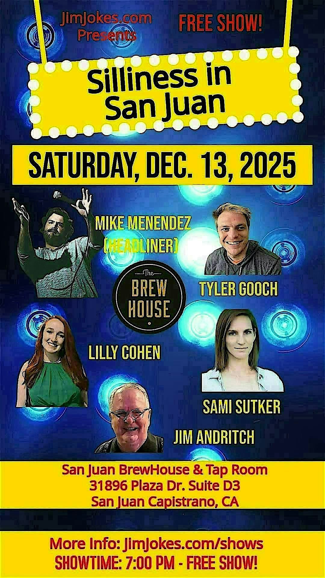 Silliness In San Juan with Mike Menendez