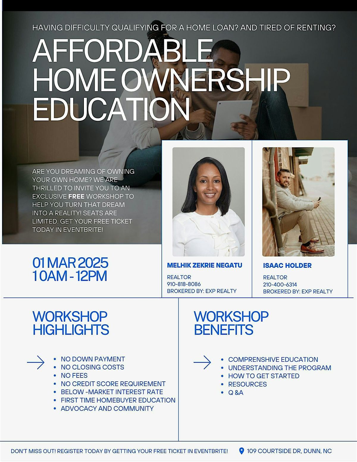 Affordable Home Ownership Workshop