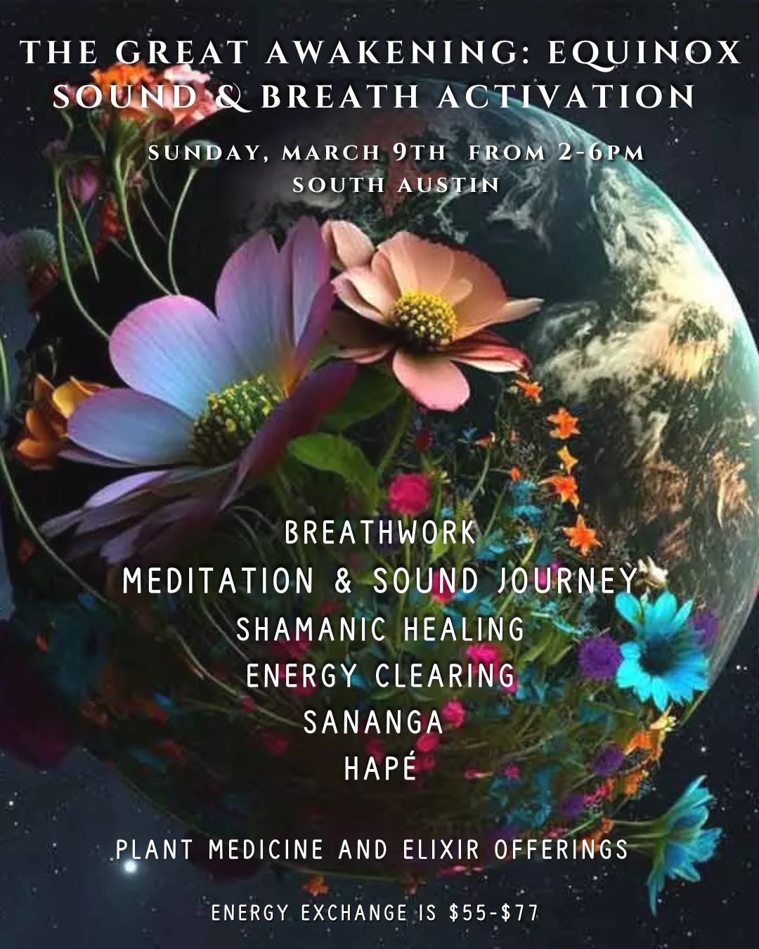 THE GREAT AWAKENING: Equinox Sound & Breath Activation 