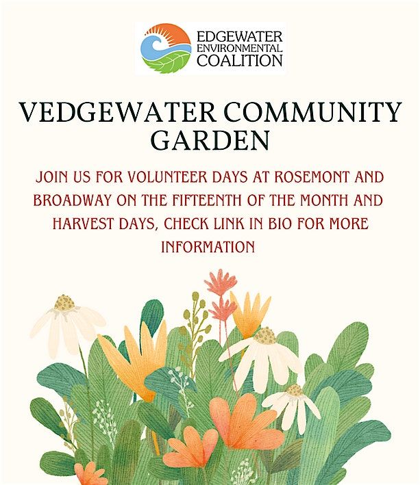 Vedgewater Garden Work Day