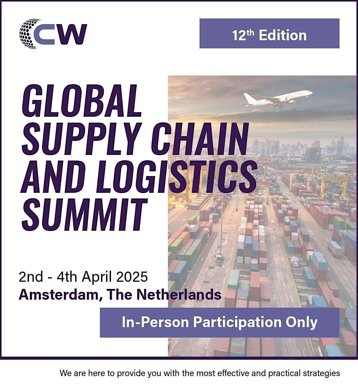 Global Supply Chain and Logistics Summit