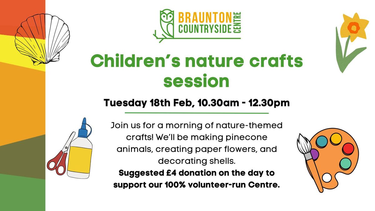 Children's Nature Crafts Session