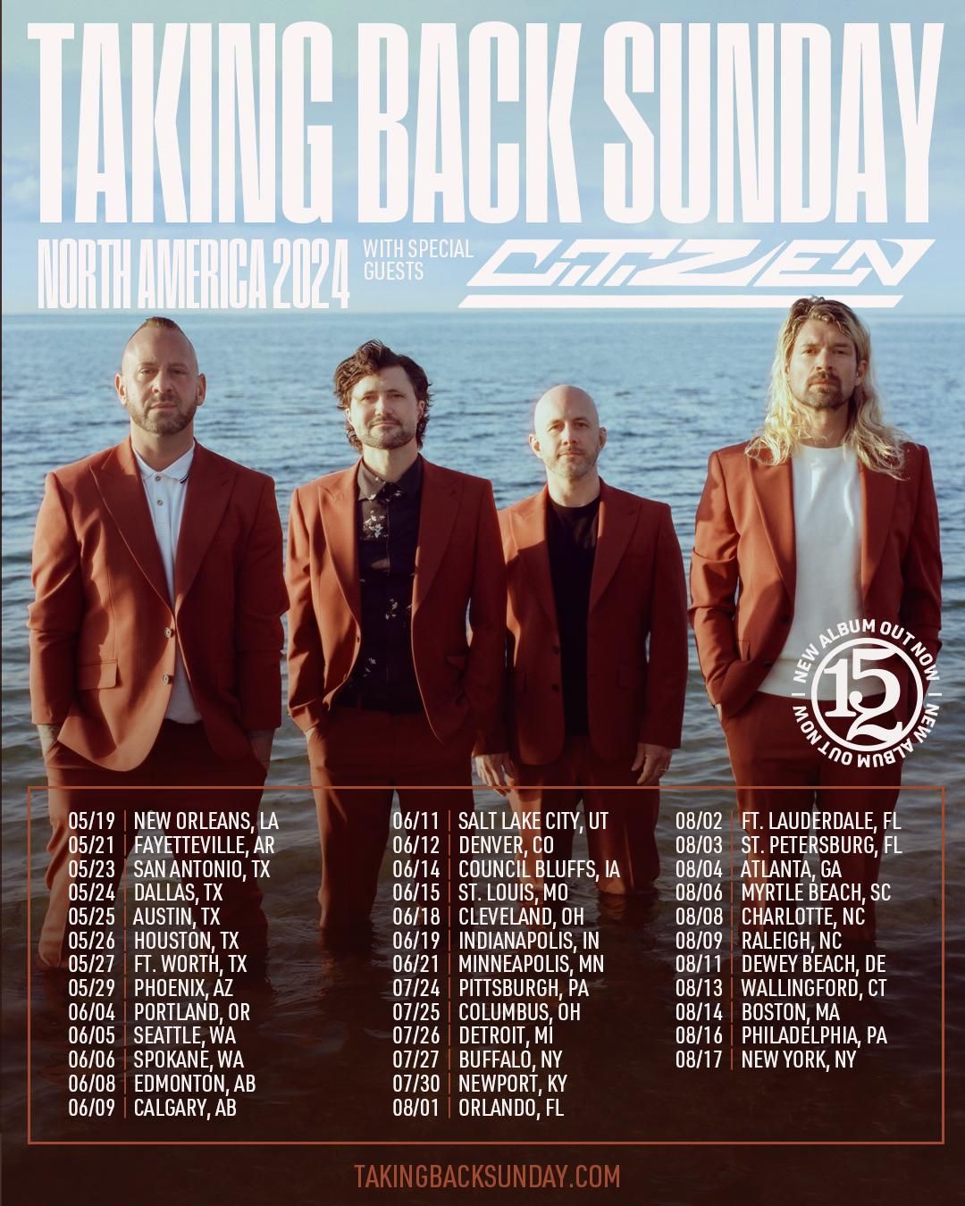 Taking Back Sunday (18+)