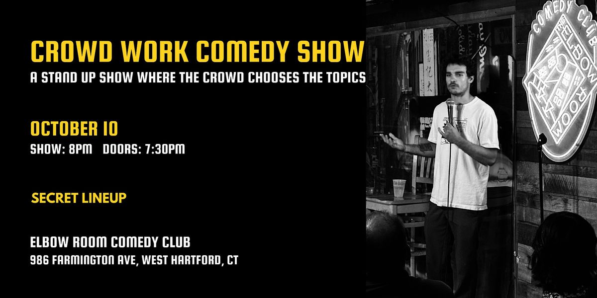 Crowd Work Stand Up Comedy