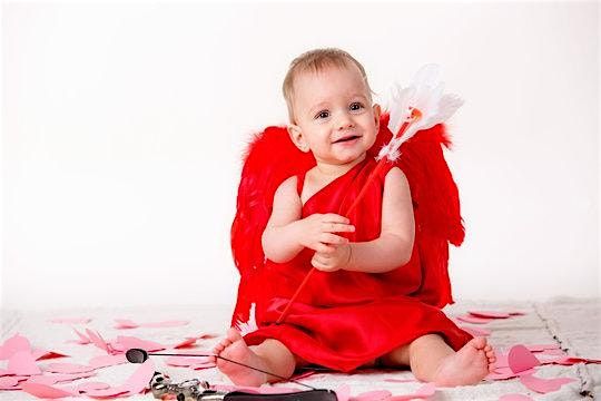 Baby Cupid Yoga with Dad