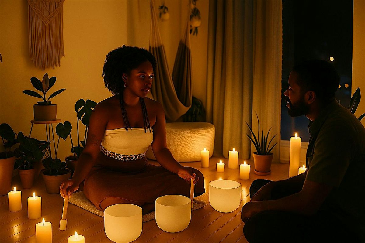 Slow Pour: Candlelit Tea Lounge\u200b (yoga, sound bath, then music lounge)