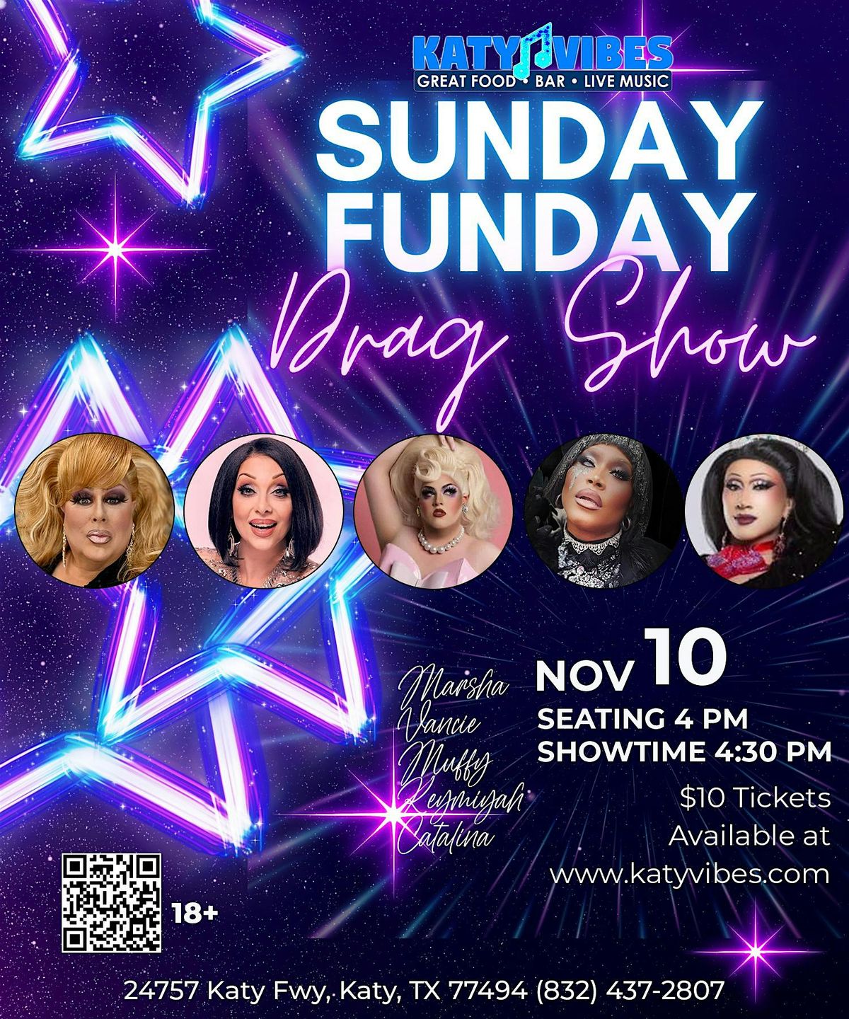 Sunday Funday Drag Show!