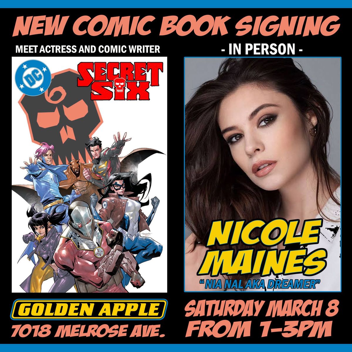 Nicole Maines Signs All-New DC Comics Secret Six Issue One