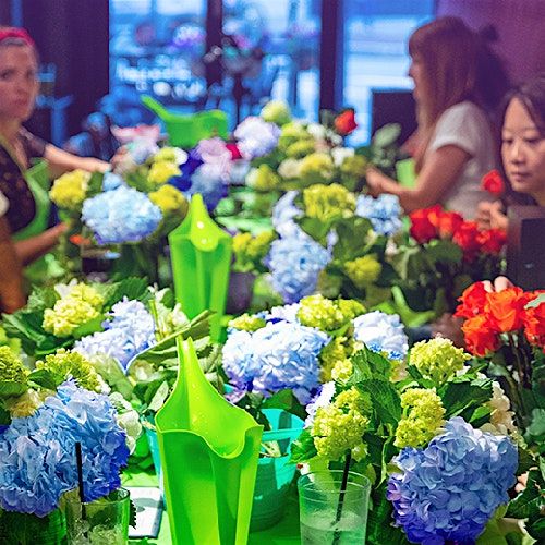 Floral Workshop at Solaire Social