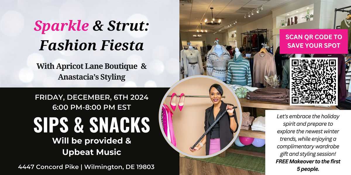 Sparkle & Strut Fashion Fiesta at Apricot Lane Boutique