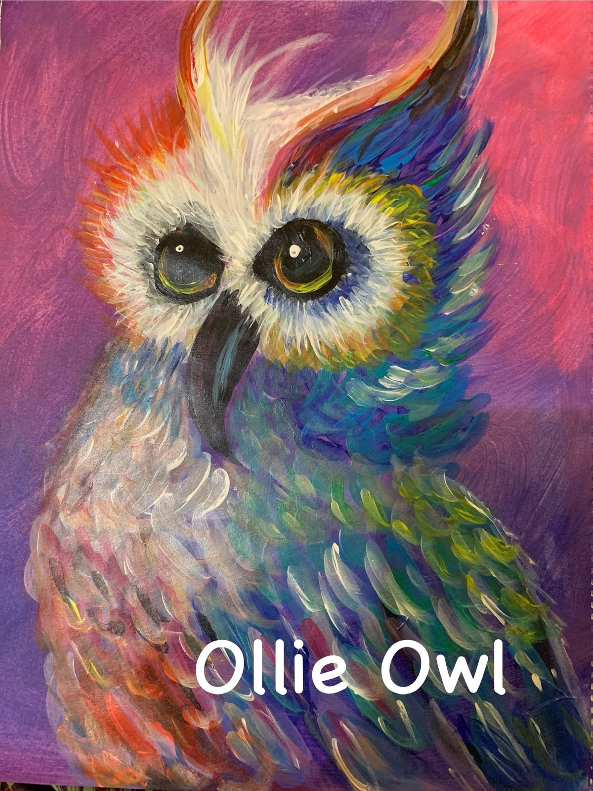 Paint & Barrel - \u201c Ollie Owl \u201c 