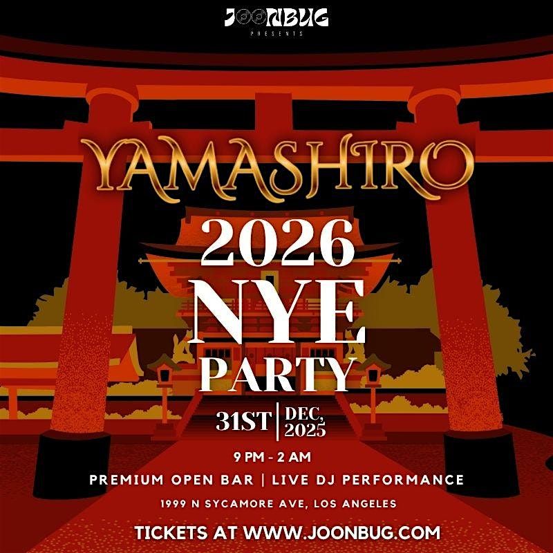 Yamashiro NYE 26 LA