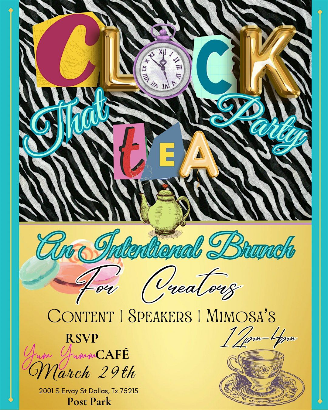 Clock That Tea Party