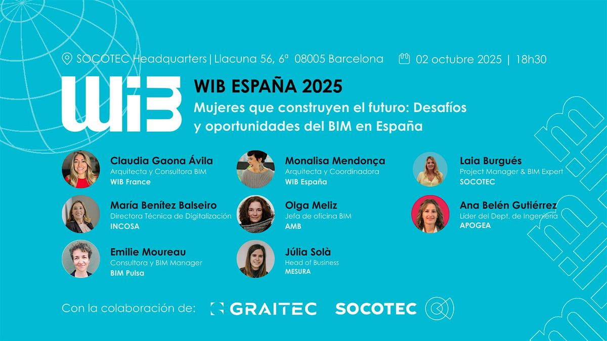 Invitation to the Annual Women in BIM \u2013 Spain Event