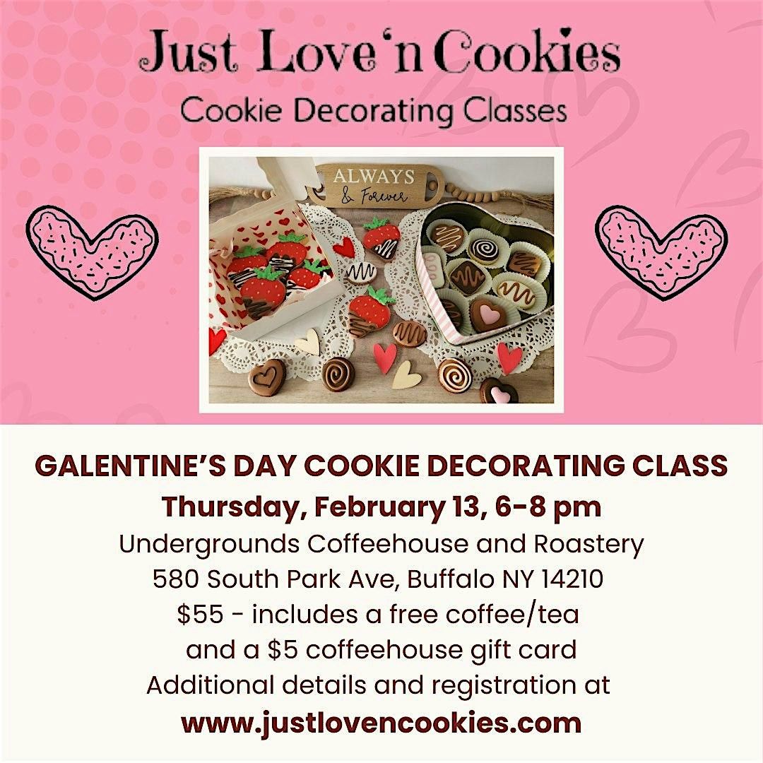 Galentine's Celebration Cookie Decorating Class