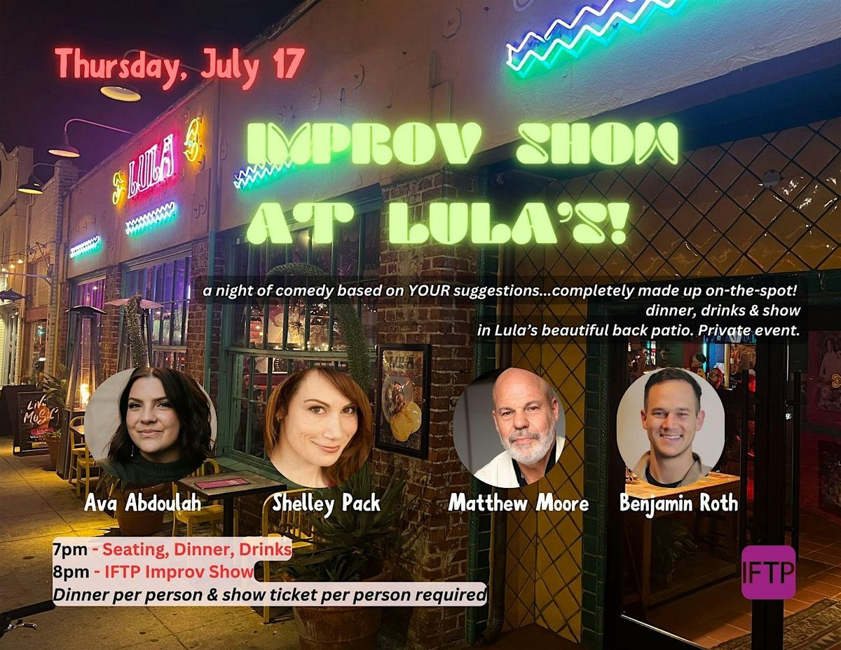 Improv Show at Lula's!
