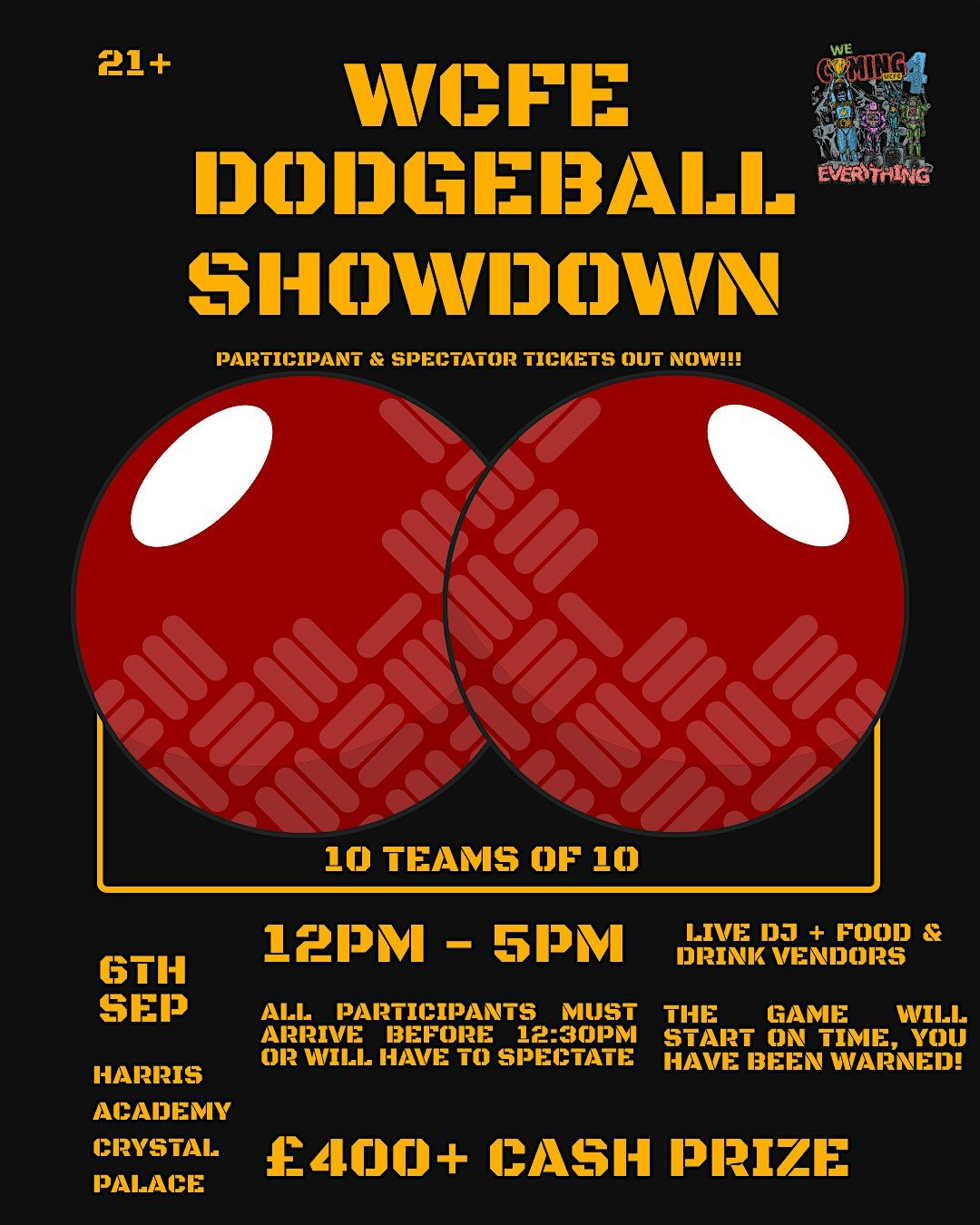 WCFE DODGEBALL SHOWDOWN