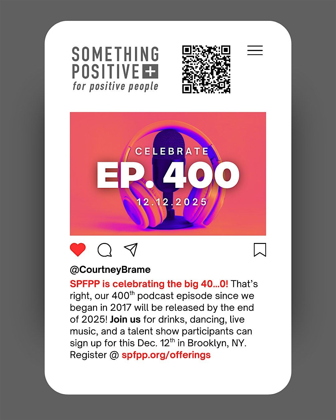 The Big 400 - Talent Show and Karaoke Social Fundraiser for SPFPP Brooklyn