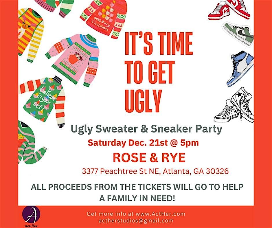 Ugly Christmas Sweater & Sneaker Party