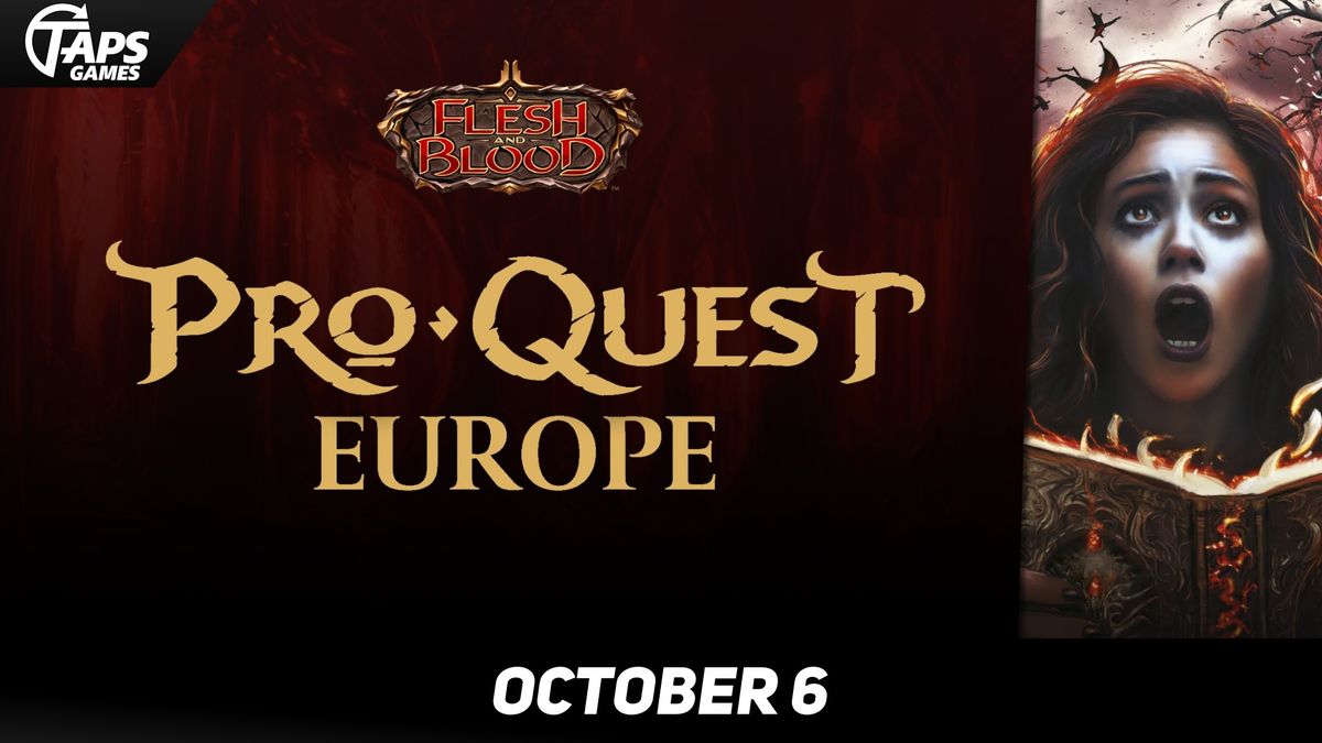 Flesh and Blood: Pro Quest Europe (Rosetta Booster Draft) @ Taps Games