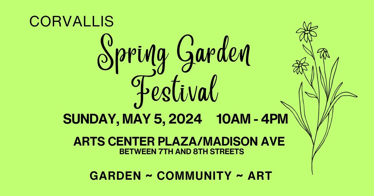Corvallis Spring Garden Festival 