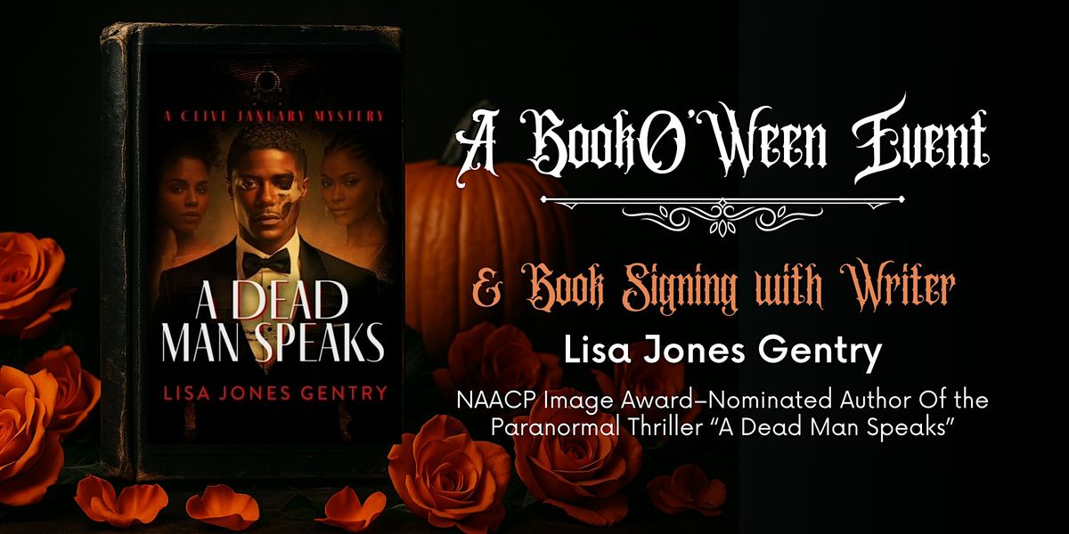 A Book O\u2019 Ween Event: A Book Signing Experience w\/Author Lisa Jones Gentry