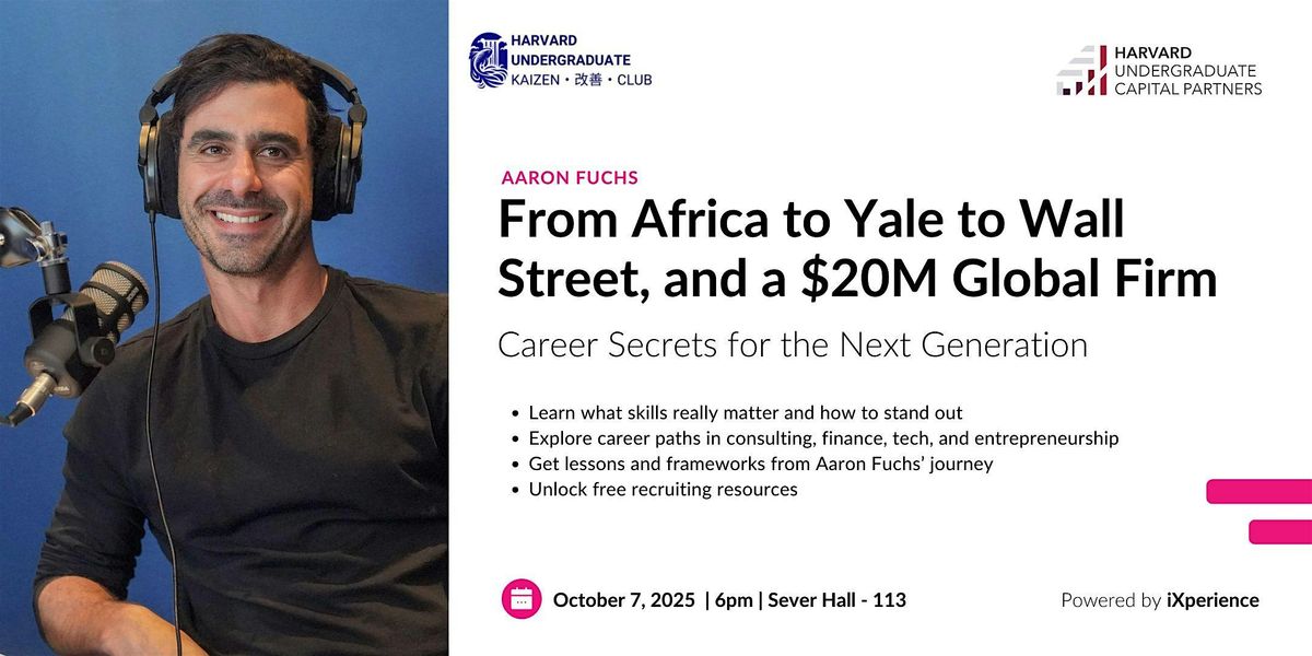 From Africa to Yale to Wall Street, and a $20M Global Firm