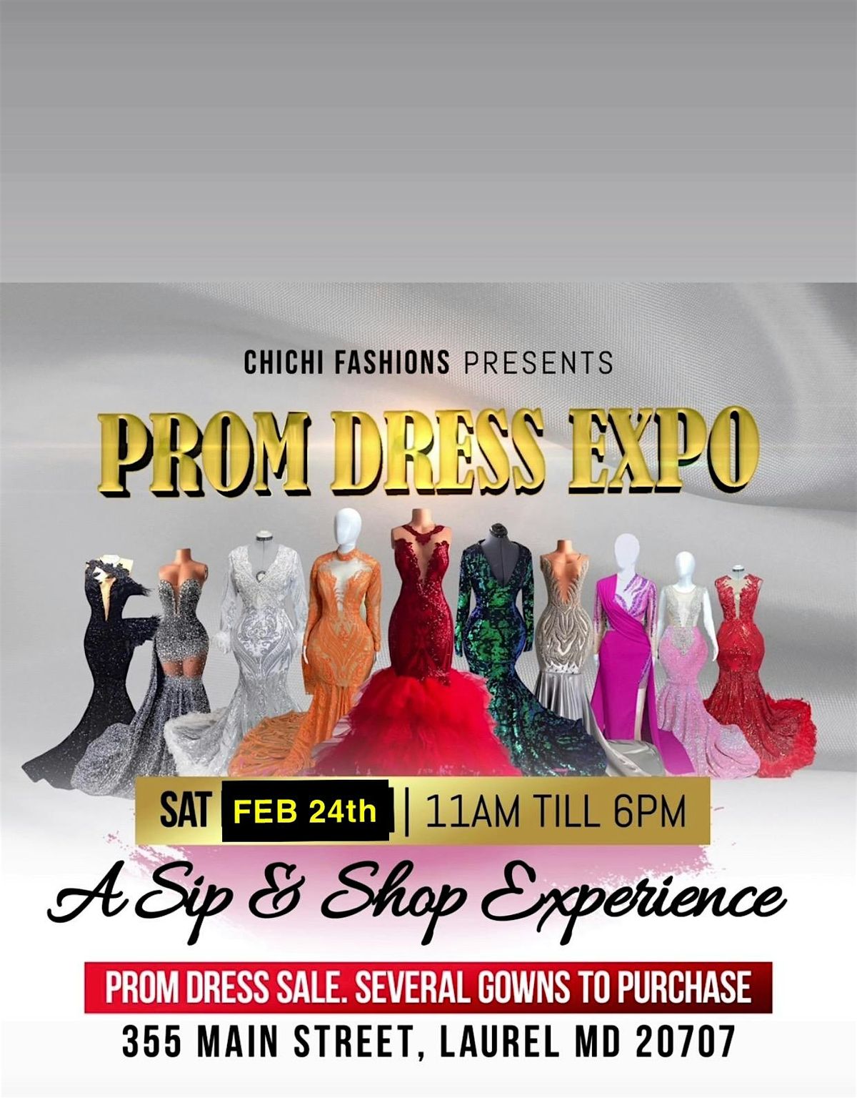 Chichi Fashions Prom Dress EXPO