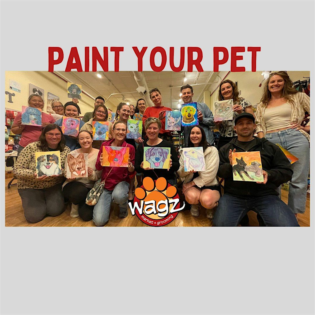Paint Your Pet with Watercolors! 9\/14