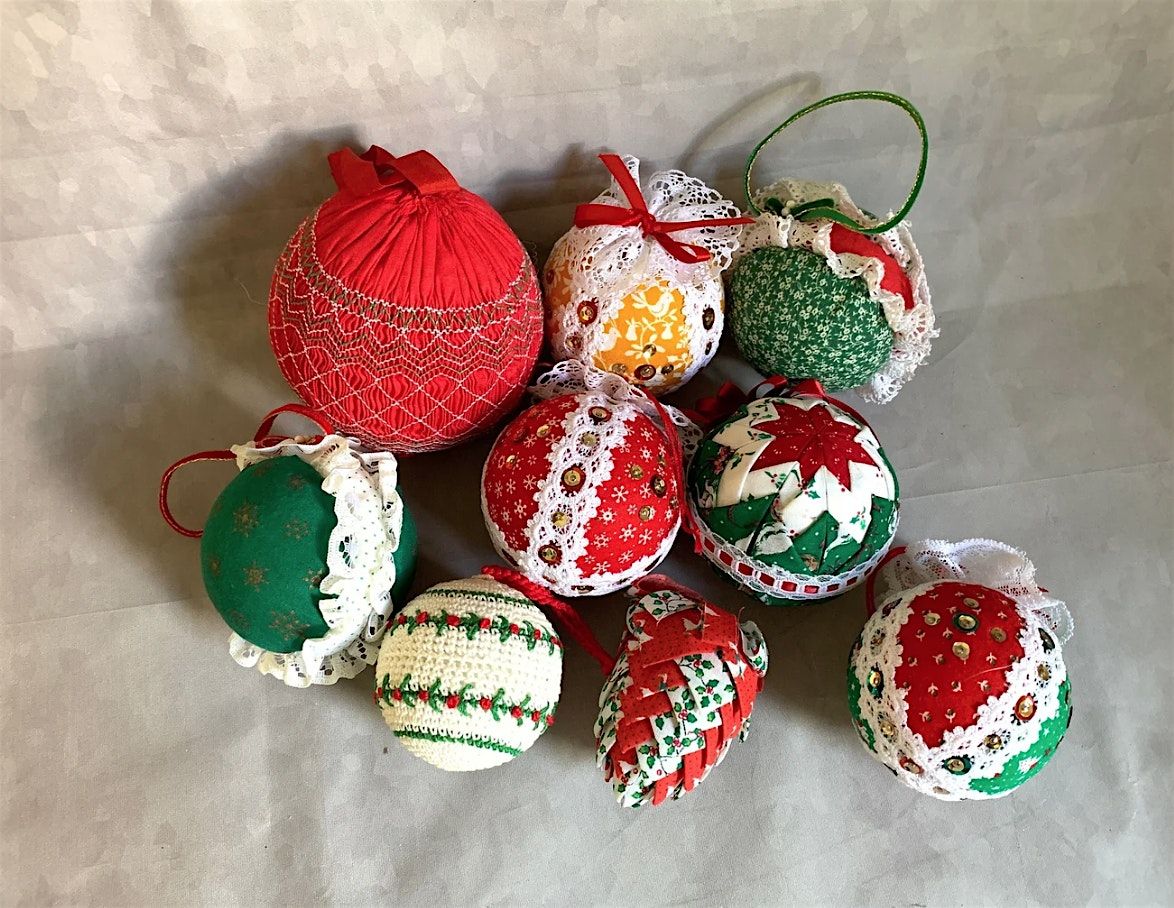 Textile Upcycling Workshop - Christmas Decorations!