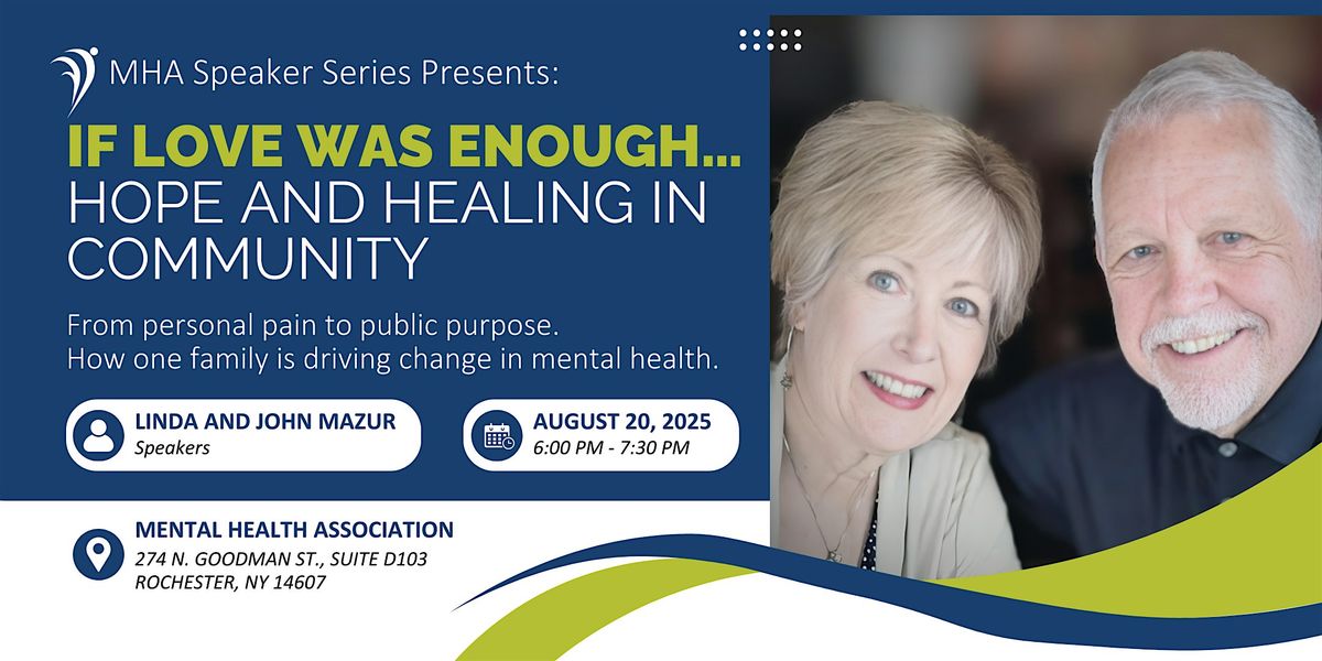 If Love Was Enough\u2026Hope and Healing in Community with Linda and John Mazur