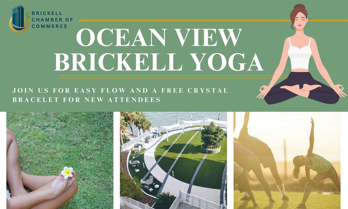 Ocean View Brickell Yoga with Nicole (Plus Free Crystal Bracelet)