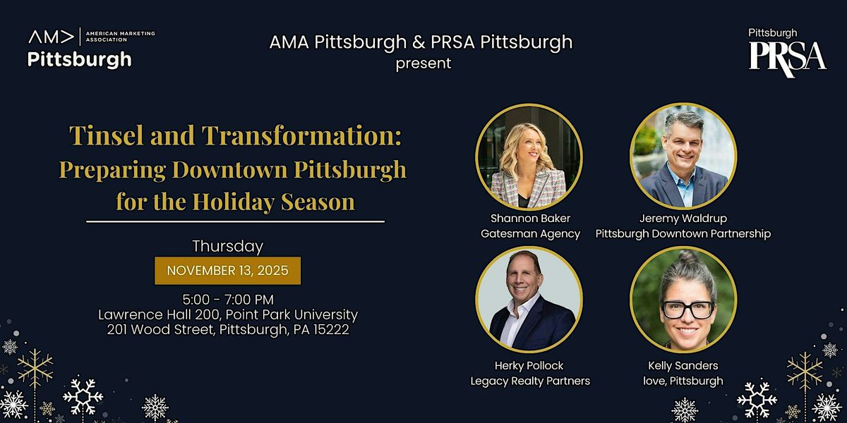 Tinsel and Transformation: Preparing Downtown PGH for the Holiday Season