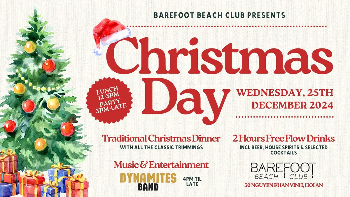 Christmas Day at Barefoot Beach Club