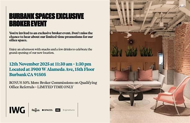 Spaces - The Tower, Grand Opening Broker Event!