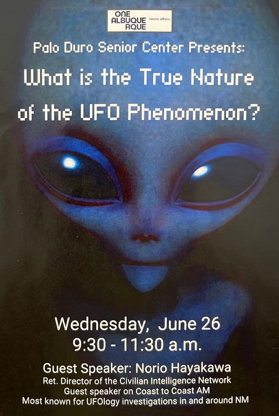 What is the true nature of the UFO Phenomenon? - - a visual presentation by Norio Hayakawa