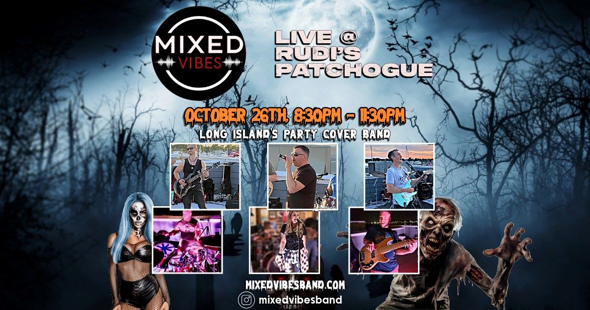 Mixed Vibes Band Halloween Party @ Rudi's Bar & Grill