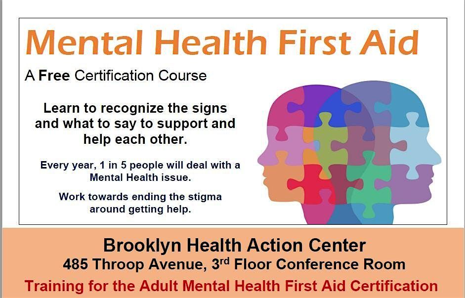 Mental Health First Aid