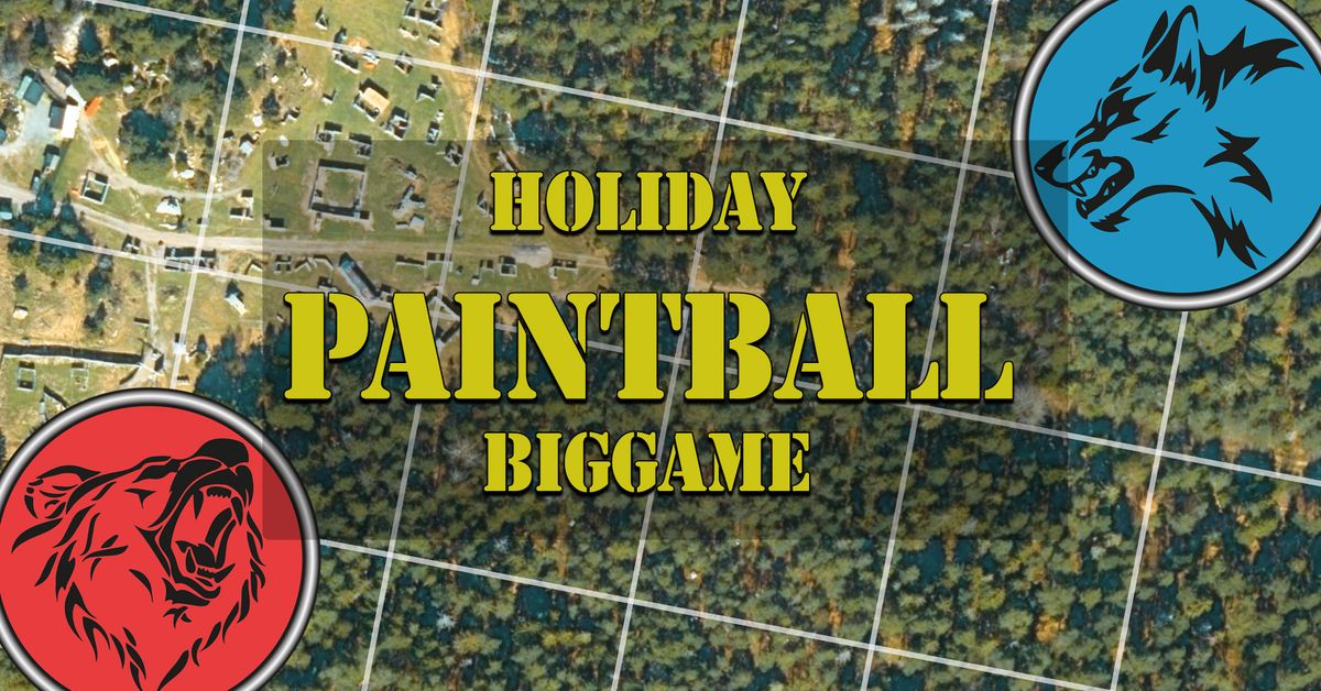 HOLIDAY PAINTBALL BIGGAME 2025