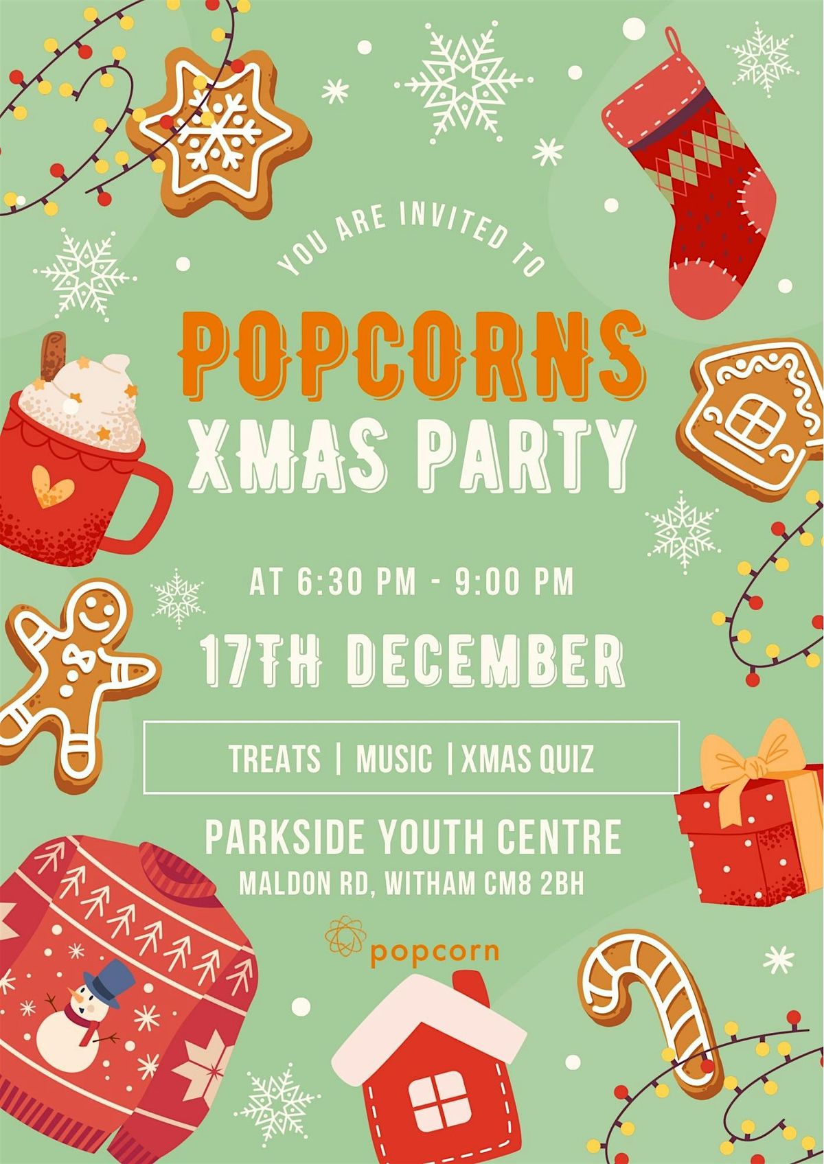 Popcorn Xmas Party
