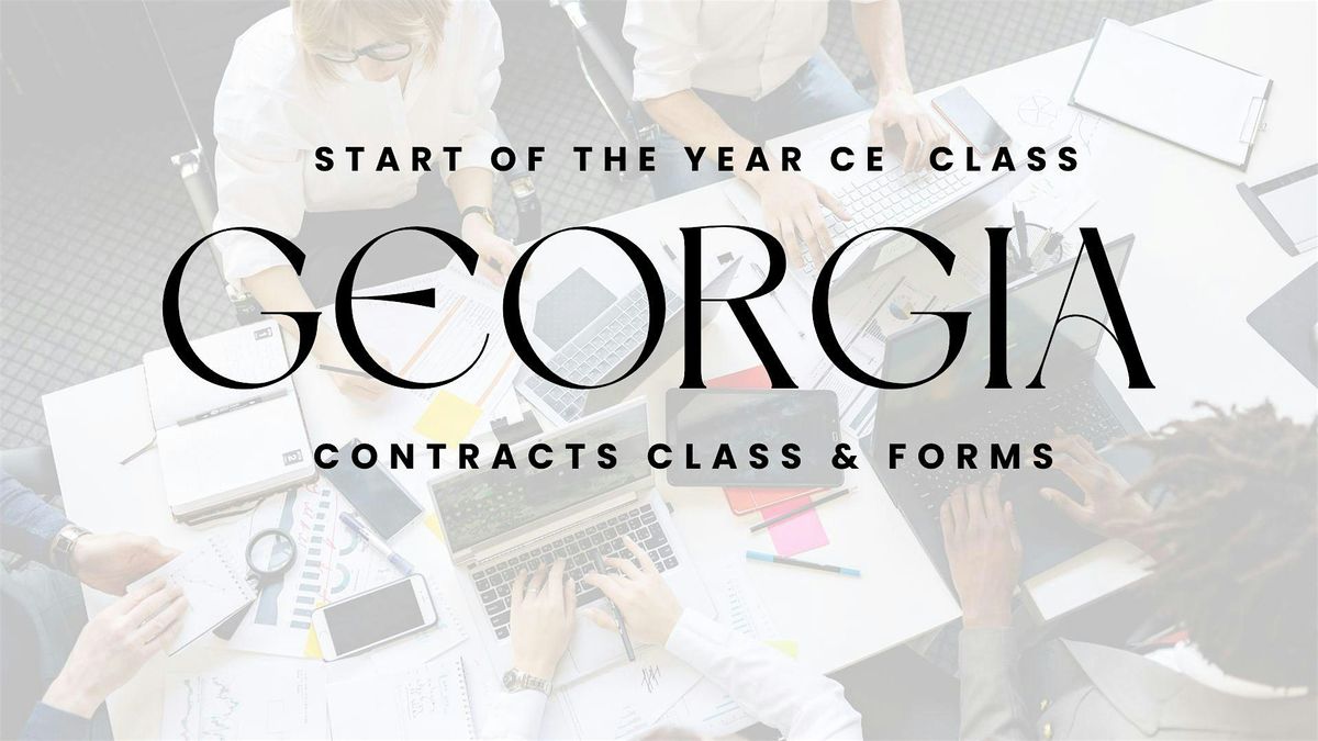 Start of Year CE Class: Georgia Contract Changes | 2025 Edition