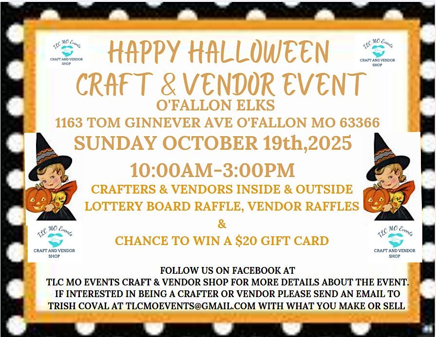 Happy Halloween Craft and Vendor Event