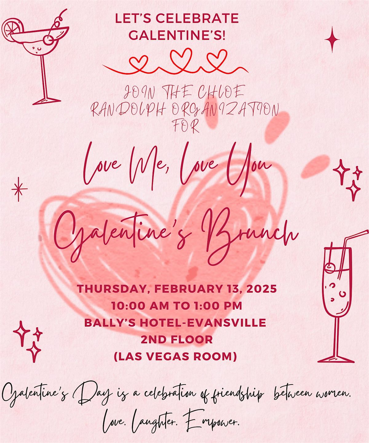 Love Me, Love You Galentine's Brunch