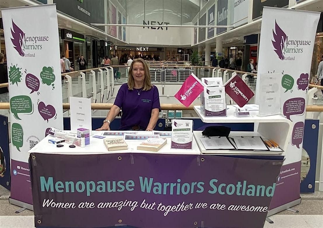 FREE-Menopause Warriors Scotland Charity-Meet Up-Braehead Shopping Centre
