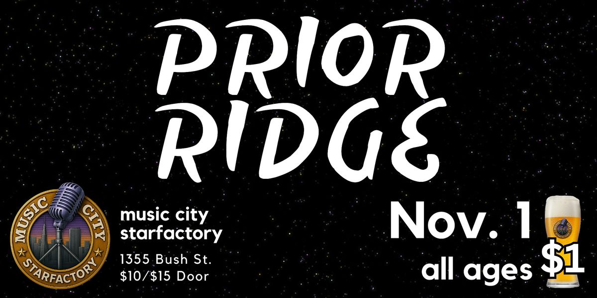 Prior Ridge - Live at Music City Starfactory