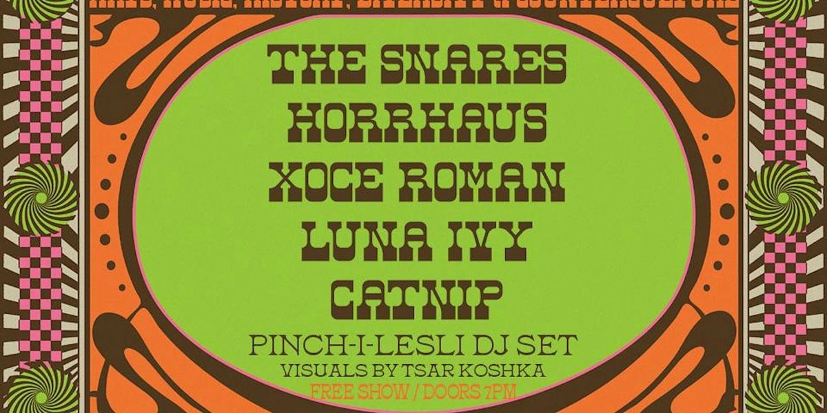 The Snares, Horrhaus, Xoce Roman, Luna Ivy and Catnip
