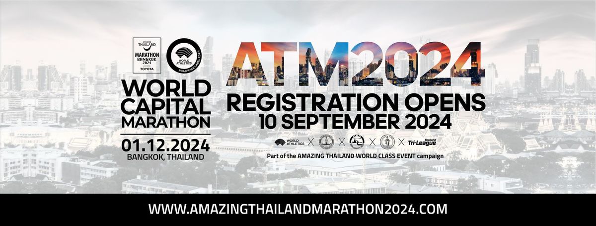 Amazing Thailand Marathon Bangkok Presented by Toyota 2024