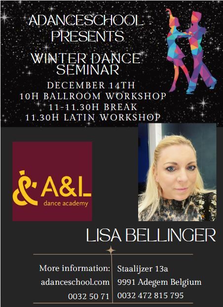 Workshops Lisa Bellinger - Saturday 14th of December